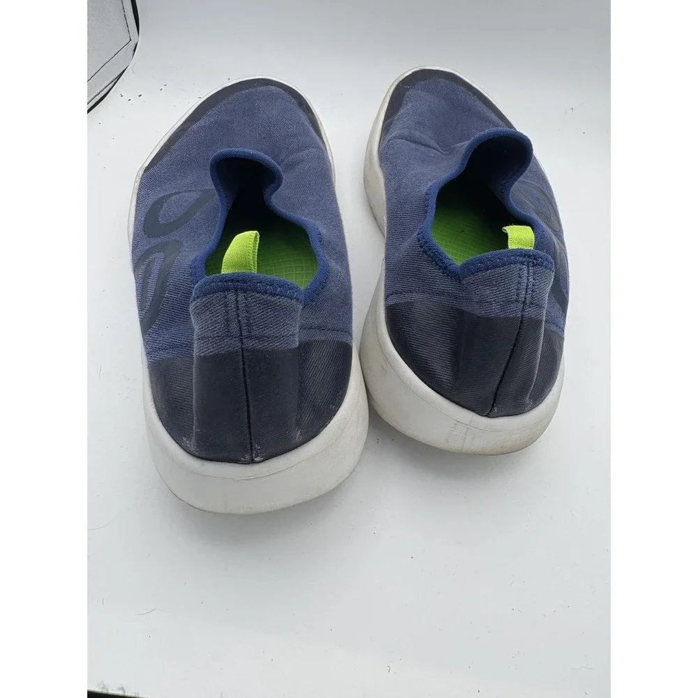 OOFOS Shoes Mens‎ Size 11 Blue Knit Slip On Recovery Casual Comfort Walking